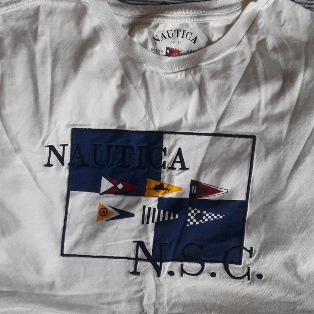 Nautica 'Sailing Club' Tee Sz XL